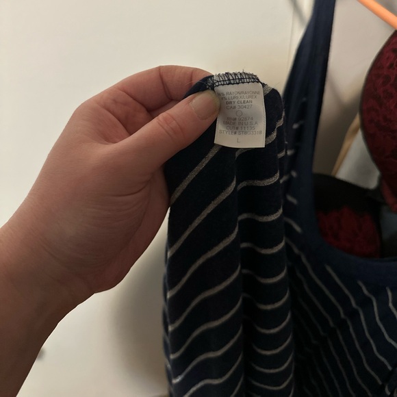 Splendid Long Tank Tunic Striped - Picture 2 of 4